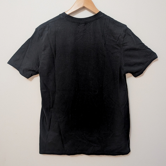 HMV Merch Logo with Dog and Gramophone - Black T-Shirt (Size M) - Picture 6 of 6